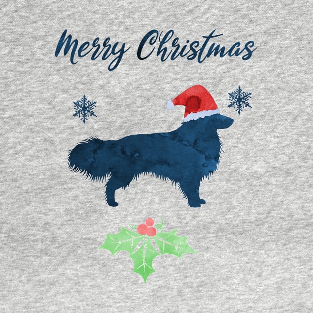 Christmas Shetland Sheepdog by TheJollyMarten